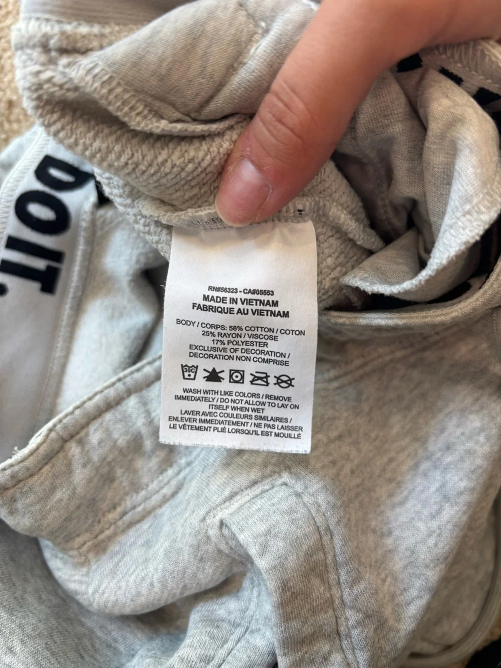 Nike Light Gray Fleece Joggers with Swoosh